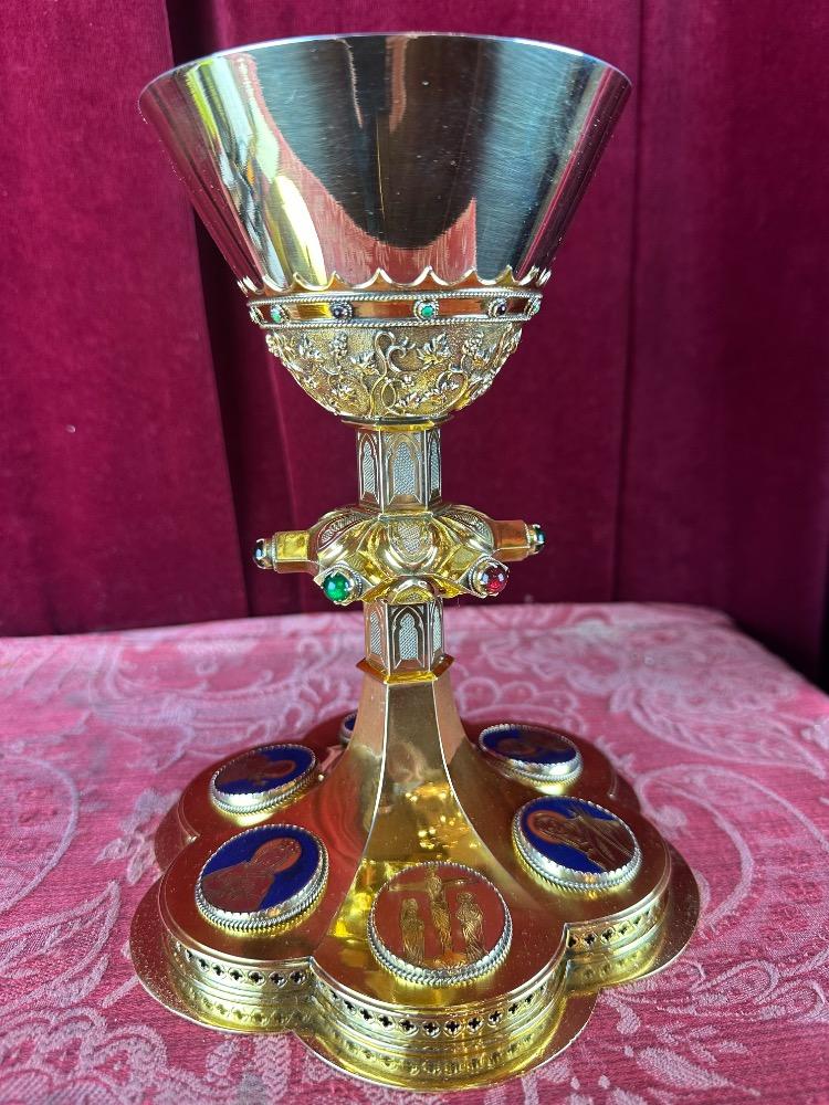 1 Gothic - Style Chalice By: Bourdon