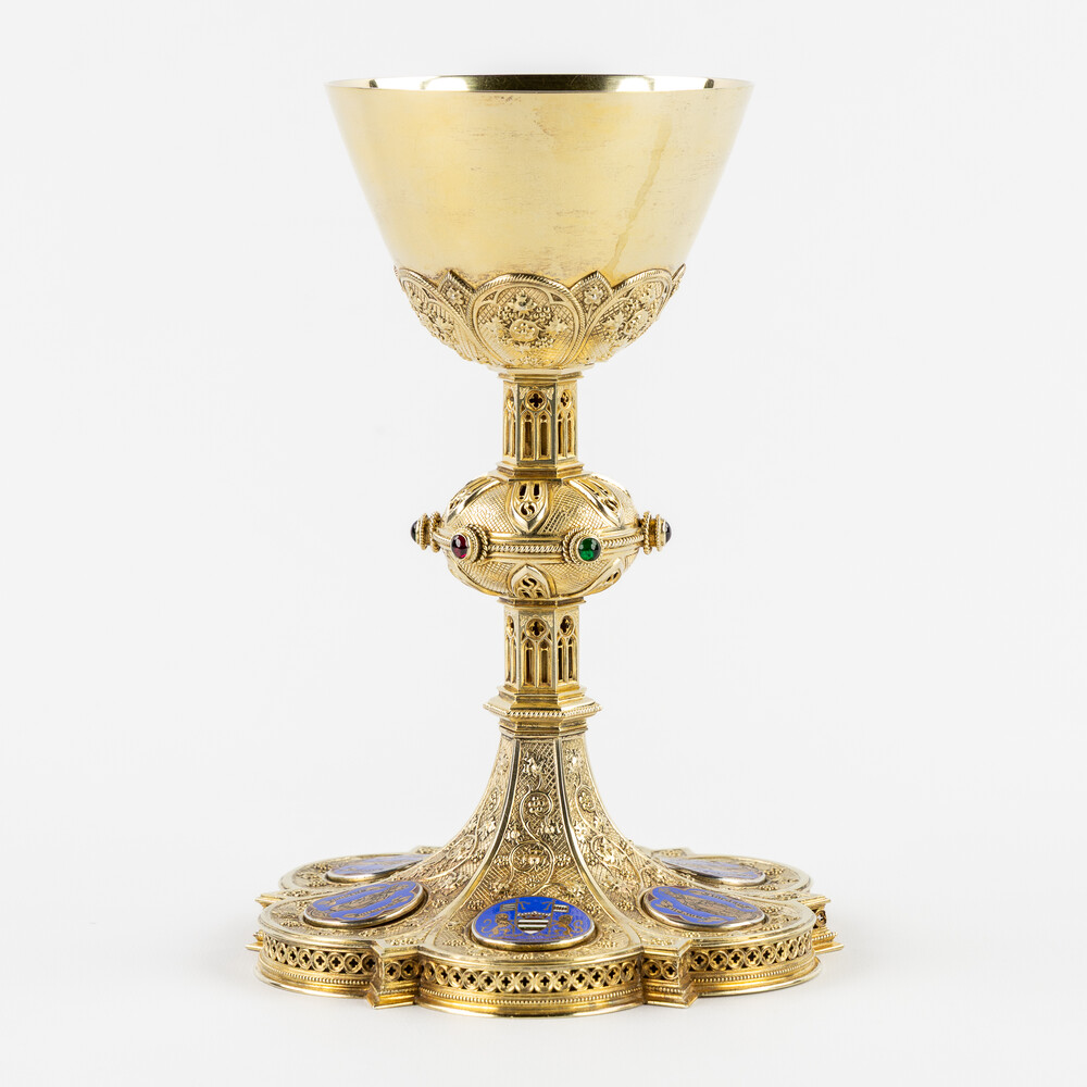 1 Gothic - Style Chalice By : Bourdon Gent