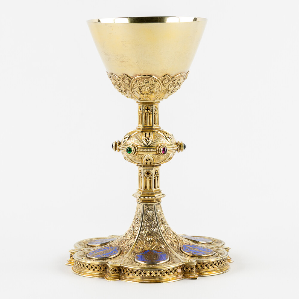 1 Gothic - Style Chalice By : Bourdon Gent
