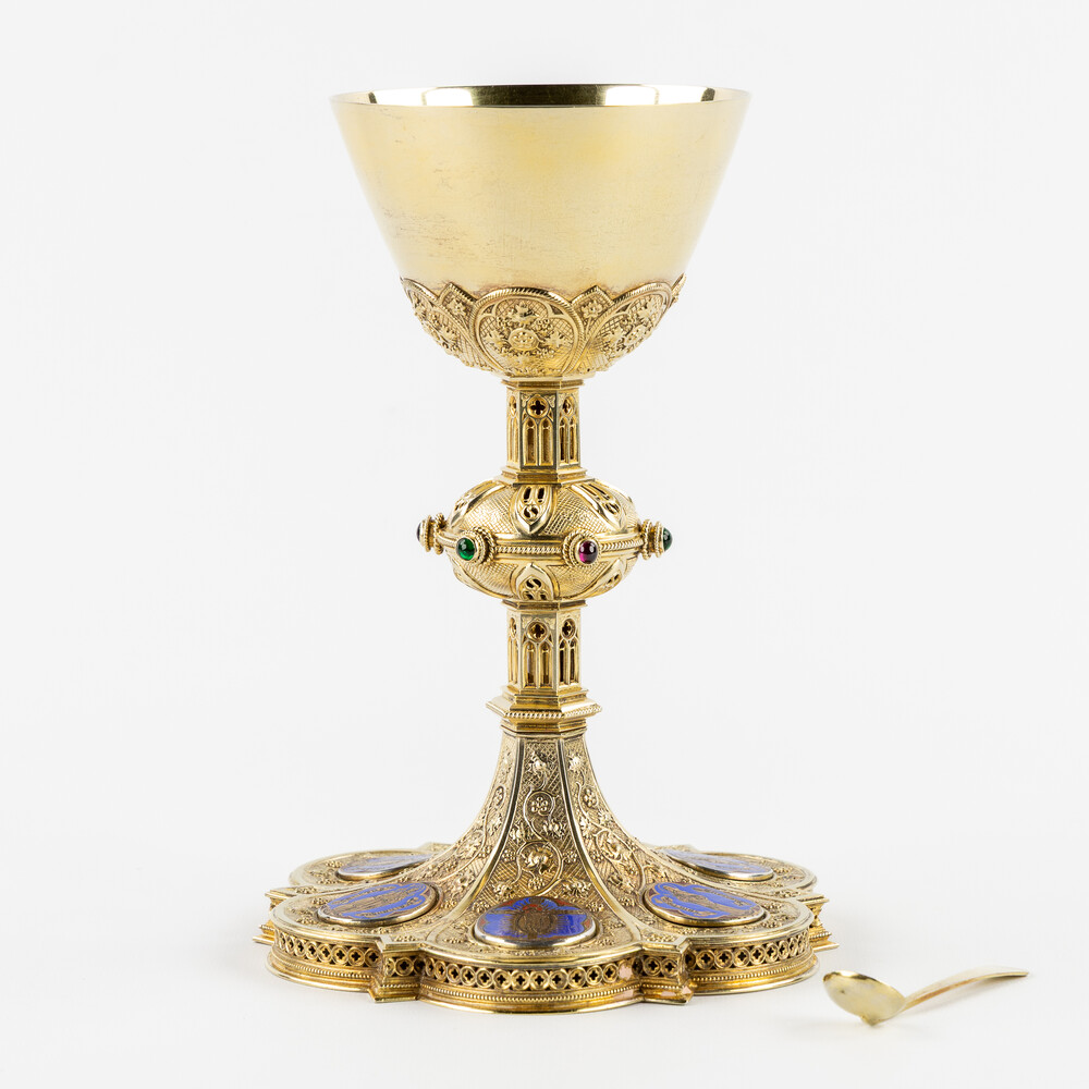 1 Gothic - Style Chalice By : Bourdon Gent