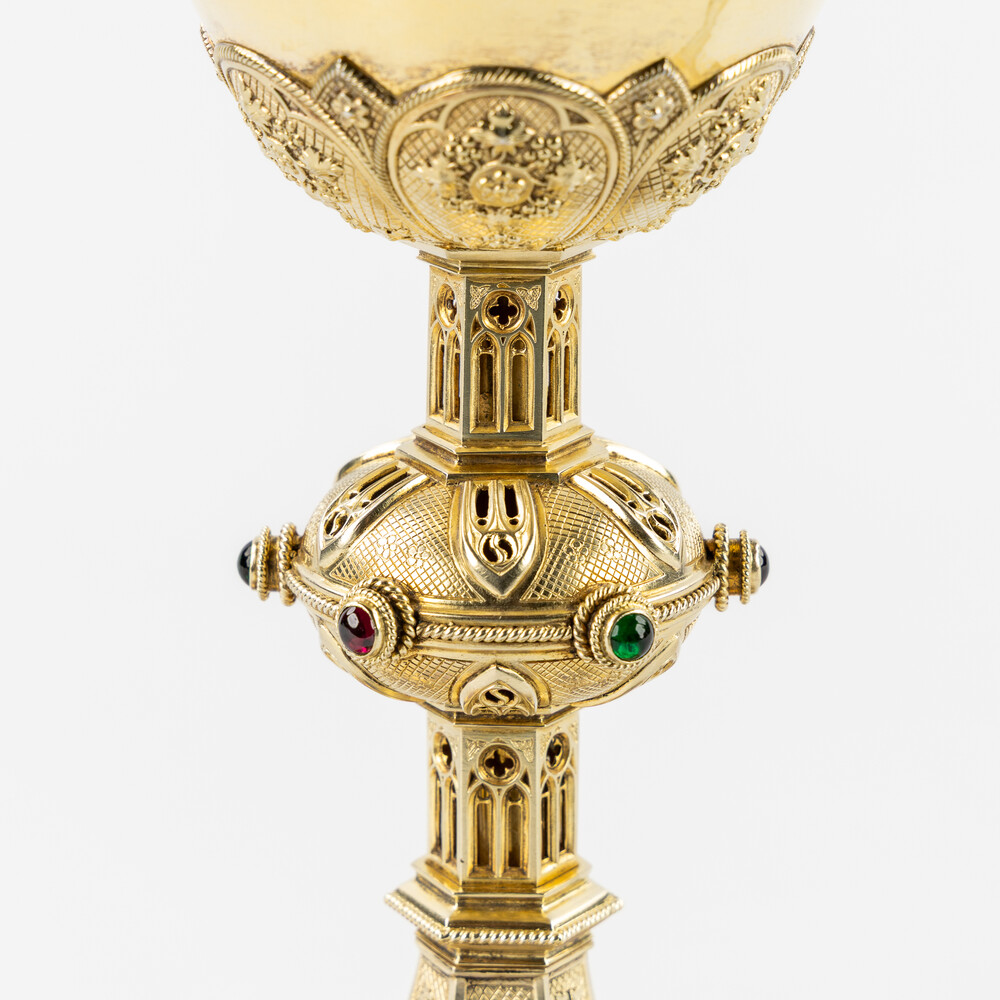1 Gothic - Style Chalice By : Bourdon Gent