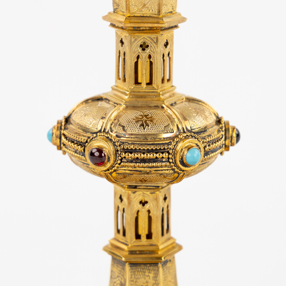 1 Gothic - Style Chalice By Bourdon Gent