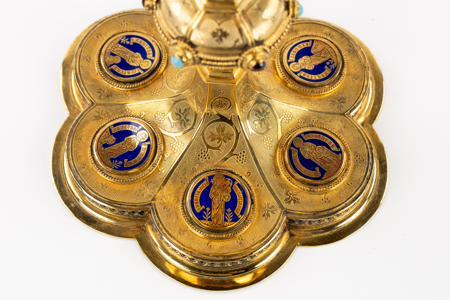 1 Gothic - Style Chalice By Bourdon Gent