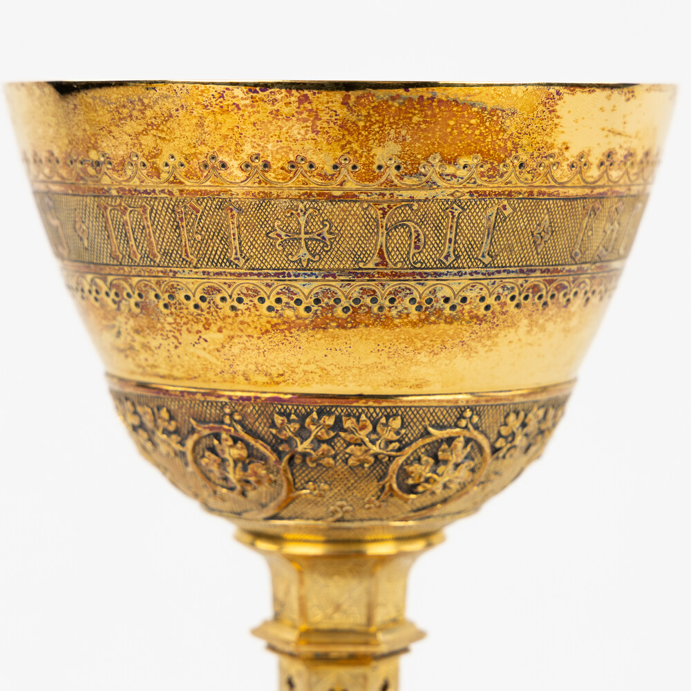 1 Gothic - Style Chalice By Bourdon Gent