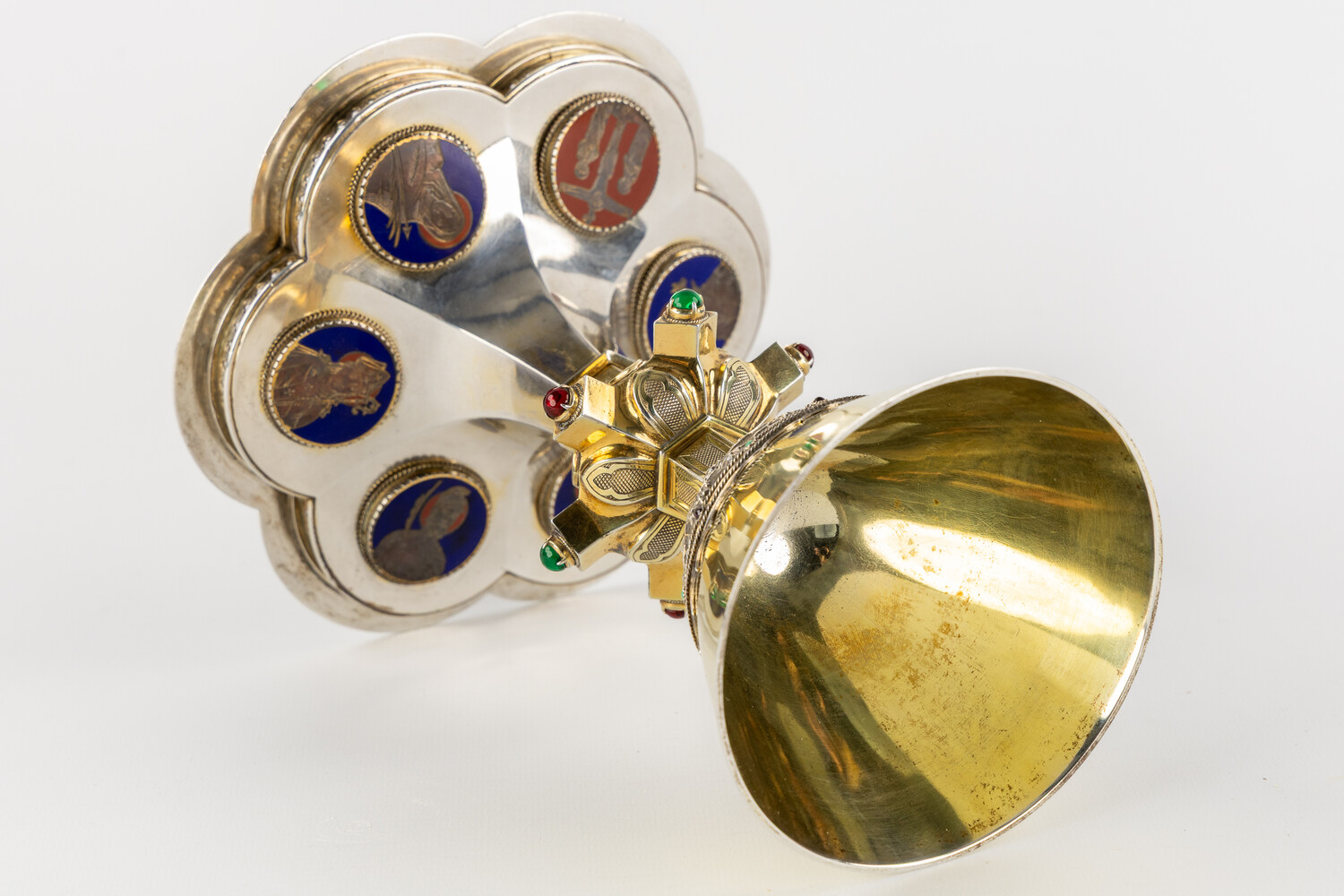 1 Gothic - Style Chalice By: Bourdon Gent