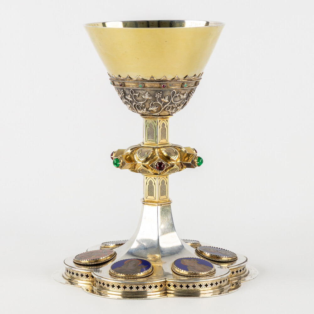 1 Gothic - Style Chalice By: Bourdon Gent
