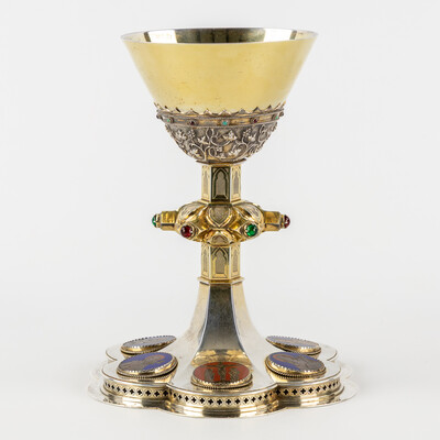 1 Gothic - Style Chalice By: Bourdon Gent