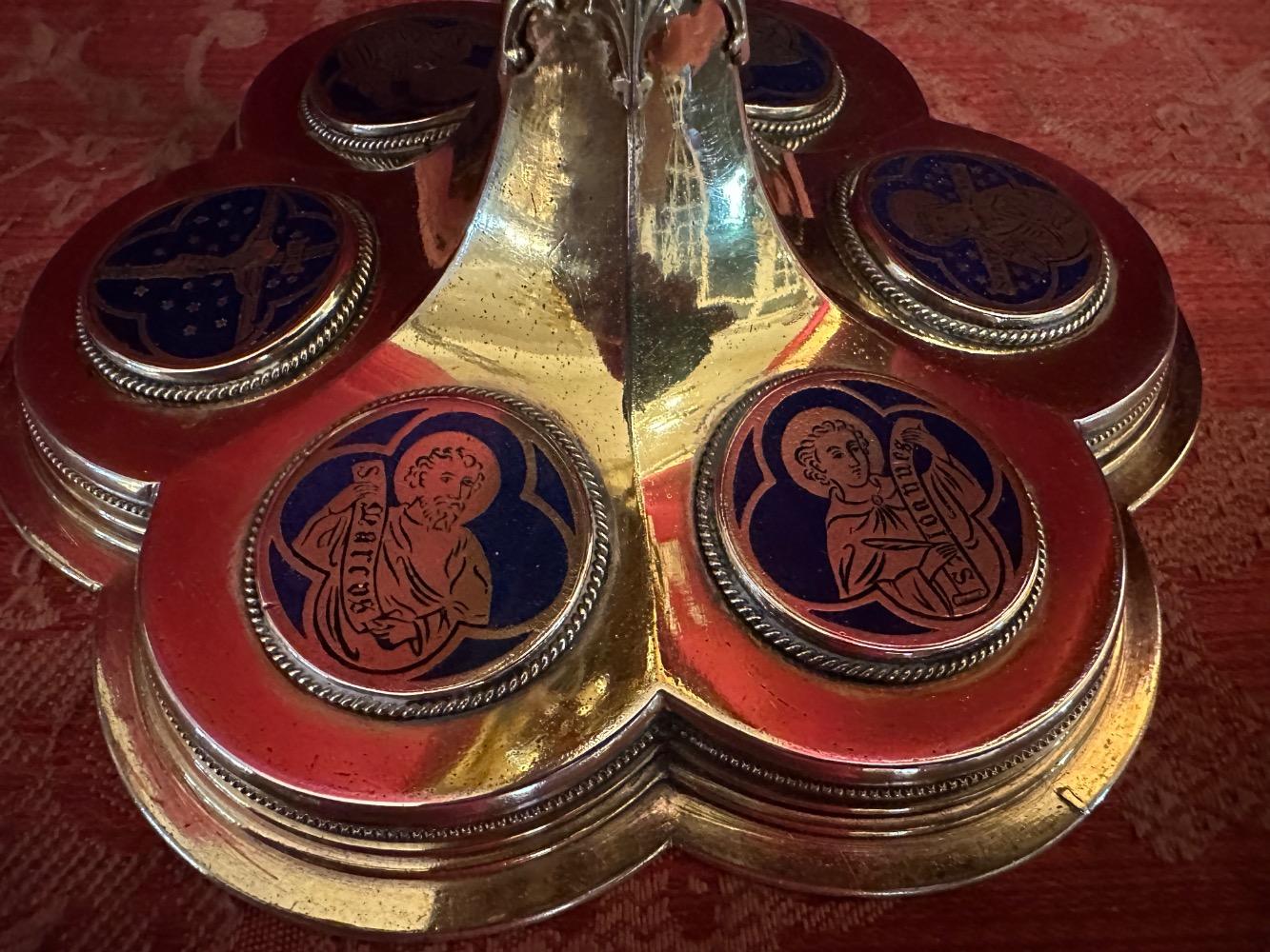 1 Gothic - Style Chalice By: Bourdon Gent