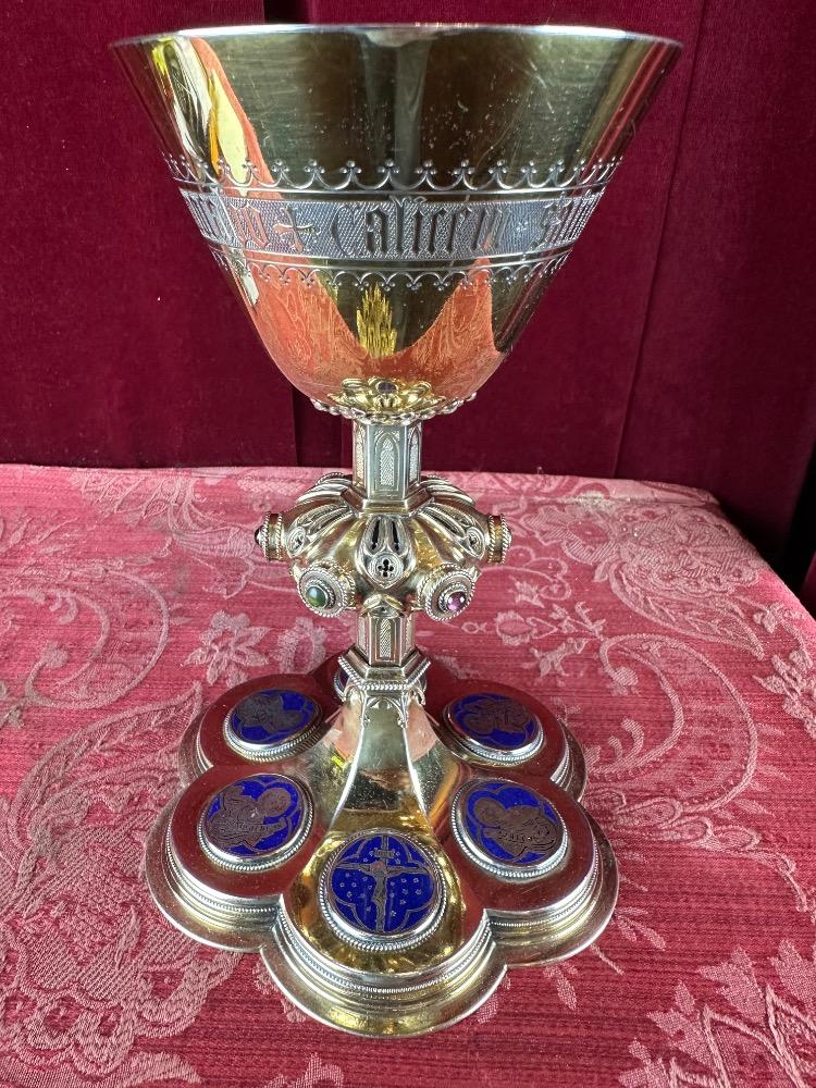 1 Gothic - Style Chalice By: Bourdon Gent.