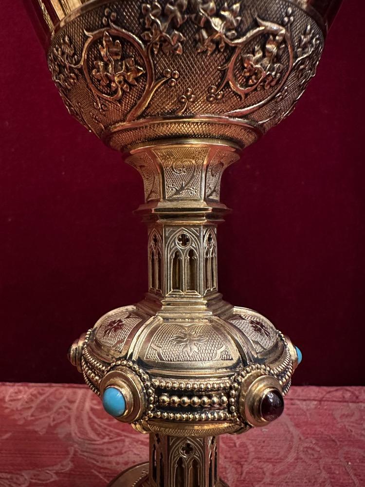 1 Gothic - Style Chalice By: Bourdon Gent