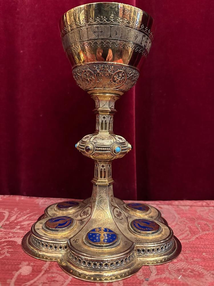 1 Gothic - Style Chalice By: Bourdon Gent