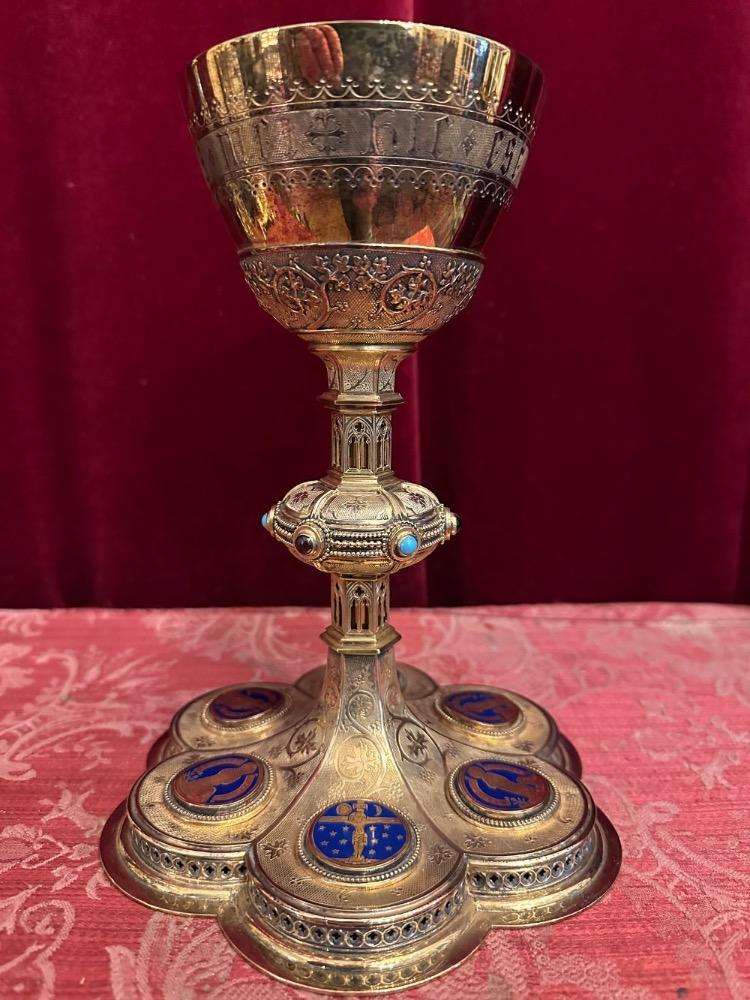 1 Gothic - Style Chalice By: Bourdon Gent