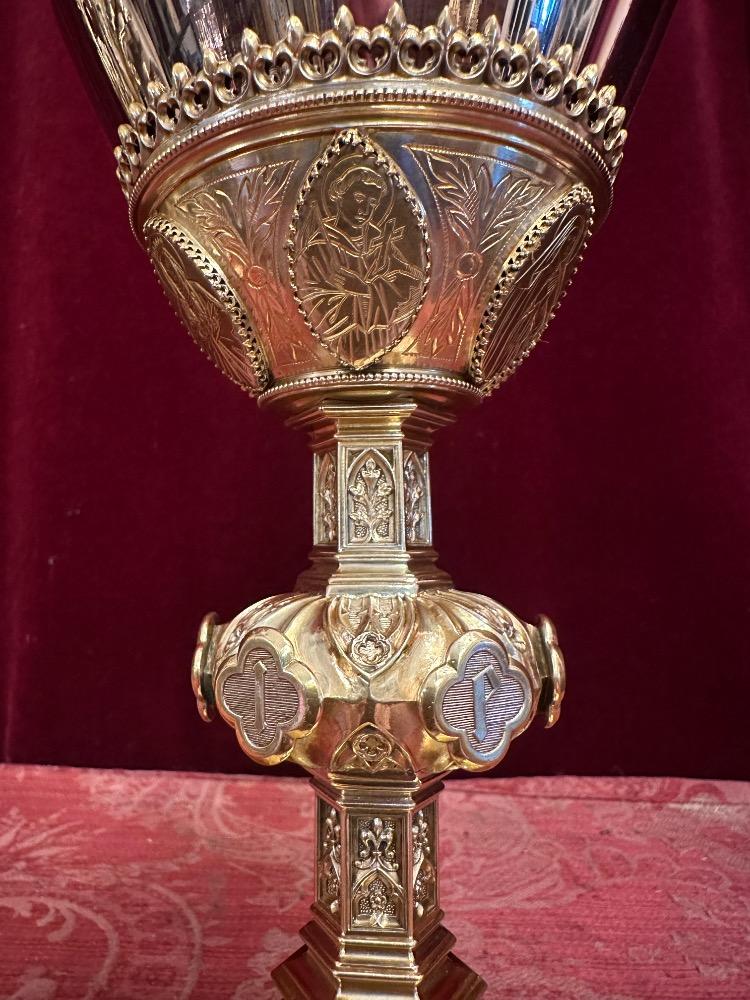 1 Gothic - Style Chalice By J. Van Roosmalen & Zn Utrecht