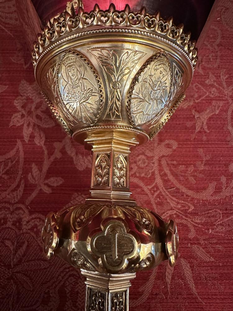 1 Gothic - Style Chalice By J. Van Roosmalen & Zn Utrecht