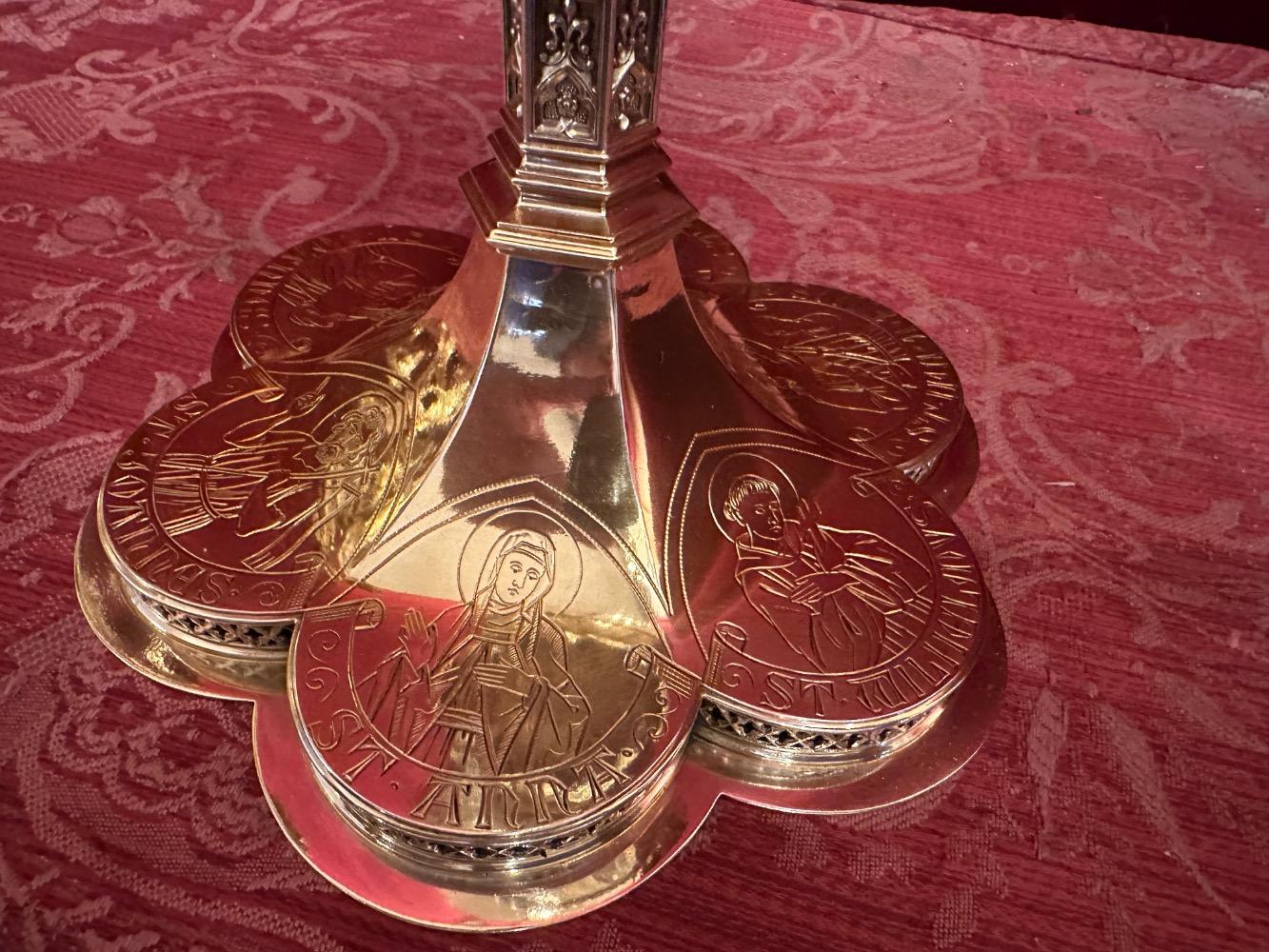 1 Gothic - Style Chalice By J. Van Roosmalen & Zn Utrecht