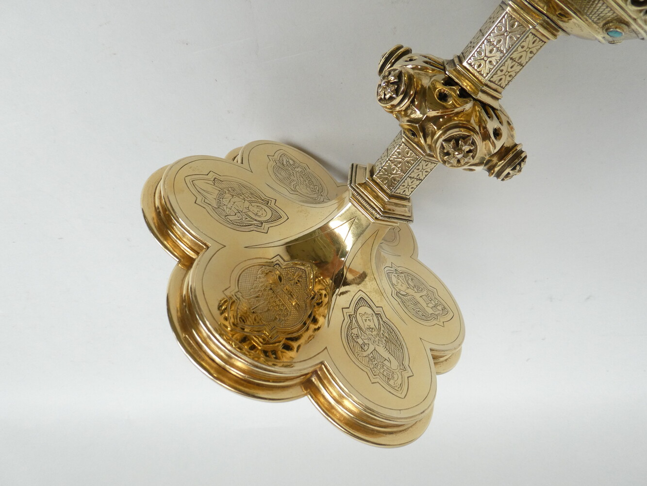 1 Gothic - Style Chalice By: Jean-Baptiste Van Damme ( 1863 - 1917 )