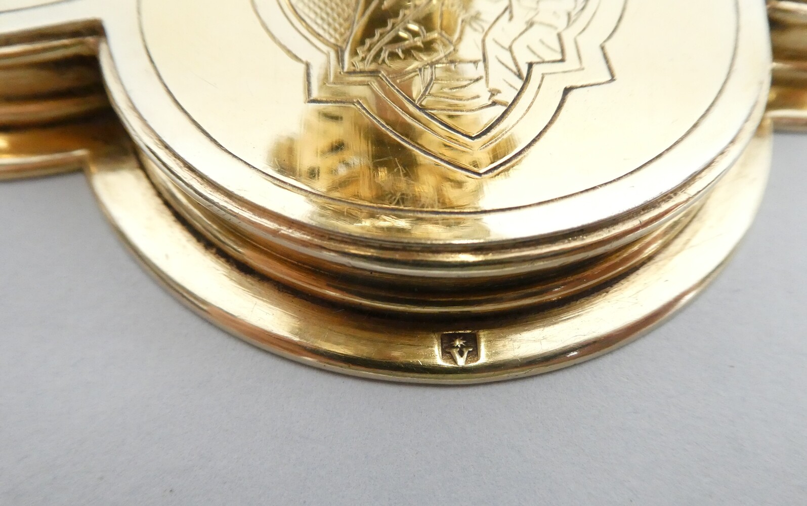 1 Gothic - Style Chalice By: Jean-Baptiste Van Damme ( 1863 - 1917 )