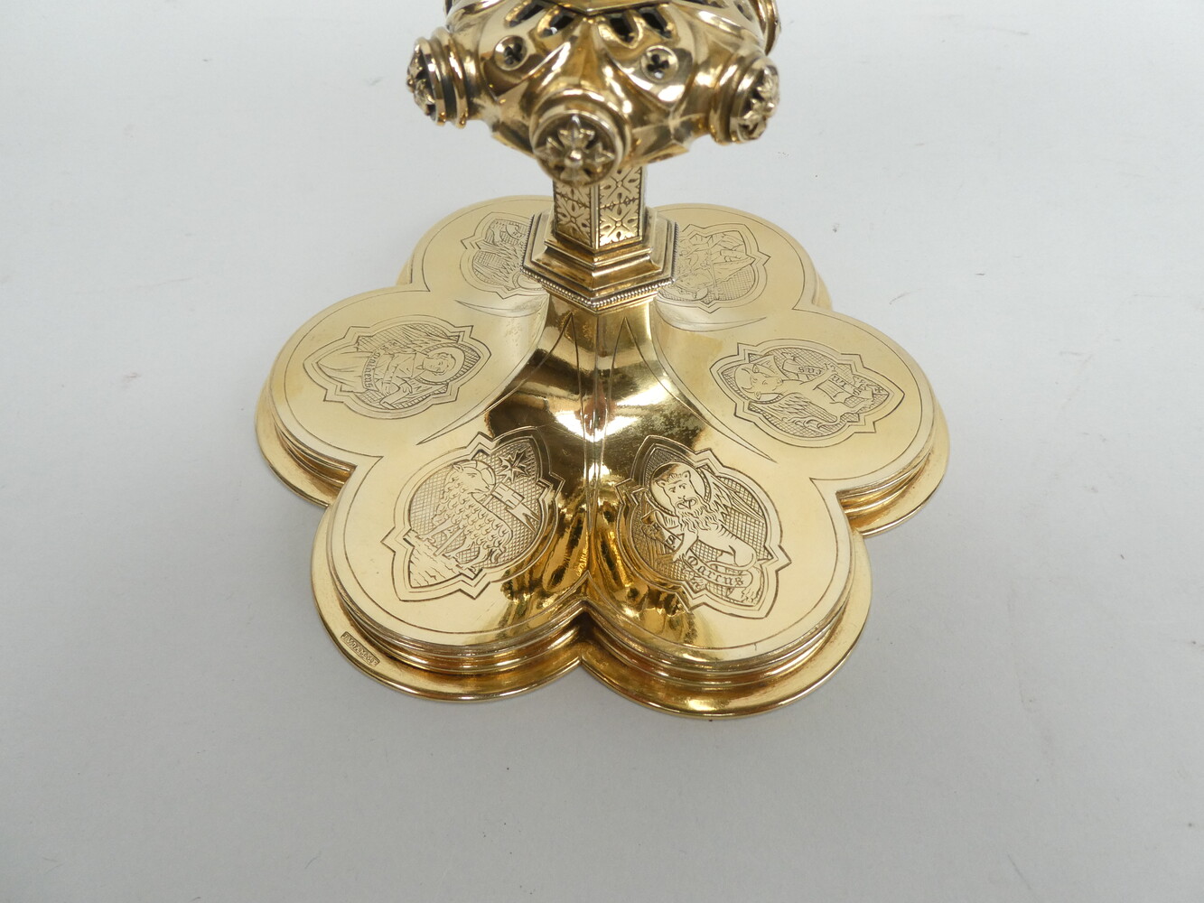 1 Gothic - Style Chalice By: Jean-Baptiste Van Damme ( 1863 - 1917 )