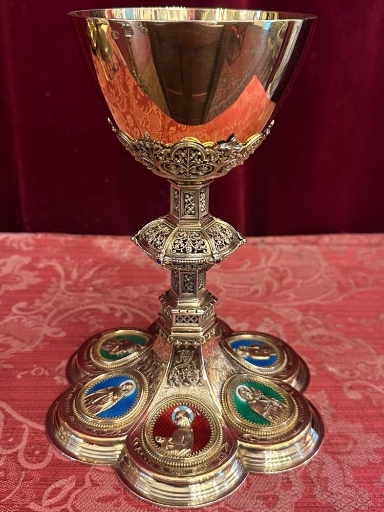 1 Gothic - Style Chalice By : Silversmith Camille J.W. Esser Weert - Netherlands