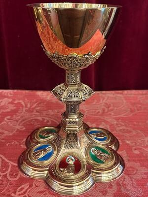 1 Gothic - Style Chalice By : Silversmith Camille J.W. Esser Weert - Netherlands