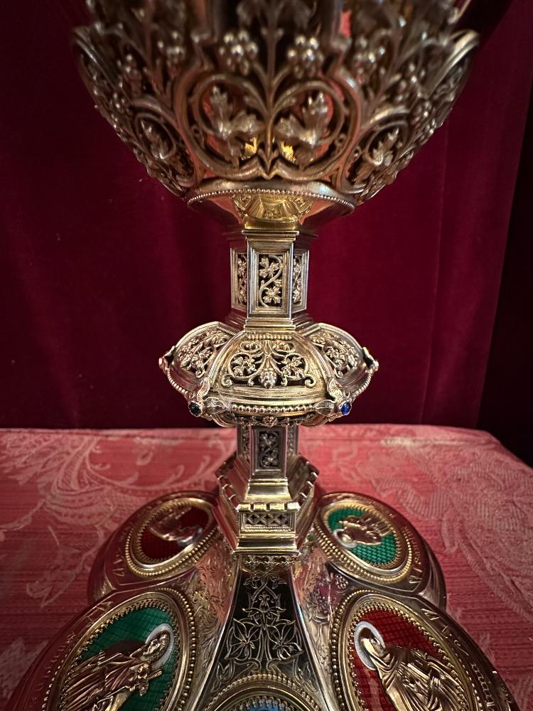 1 Gothic - Style Chalice By : Silversmith Camille J.W. Esser Weert - Netherlands