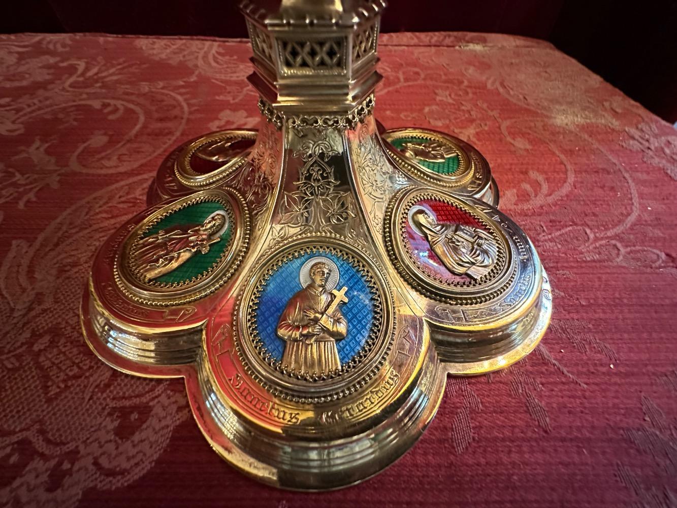 1 Gothic - Style Chalice By : Silversmith Camille J.W. Esser Weert - Netherlands