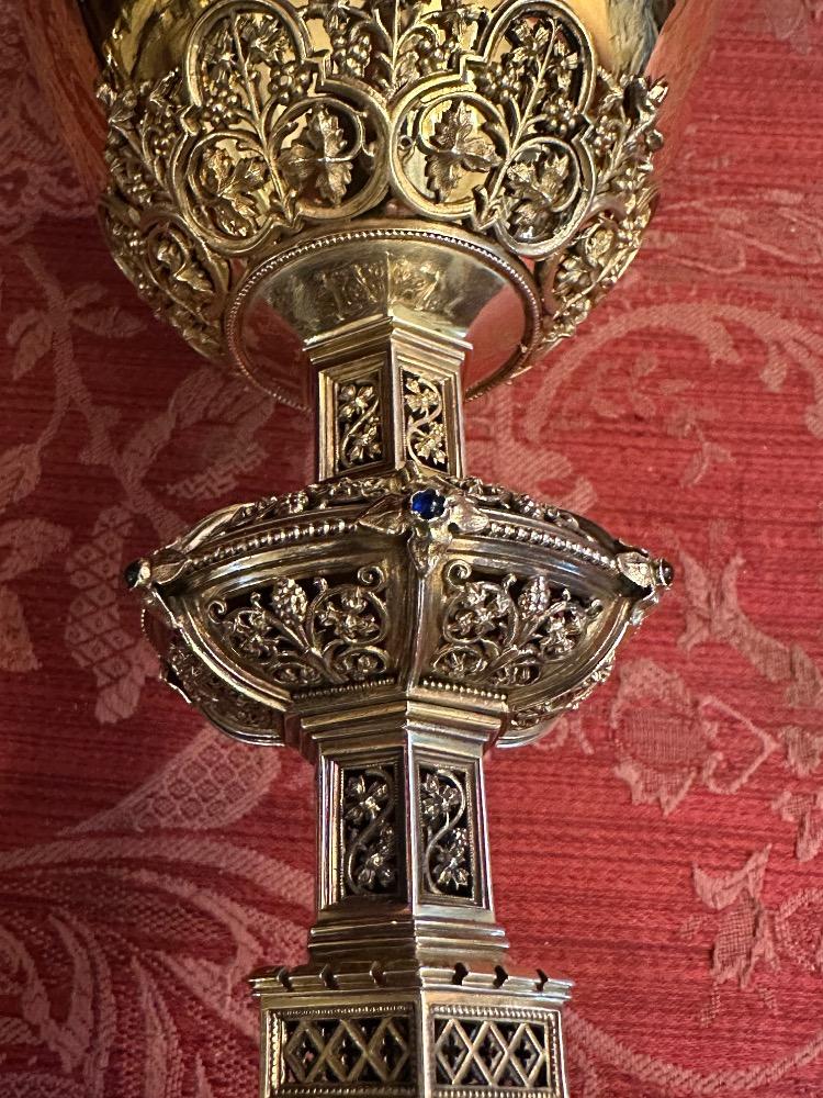 1 Gothic - Style Chalice By : Silversmith Camille J.W. Esser Weert - Netherlands