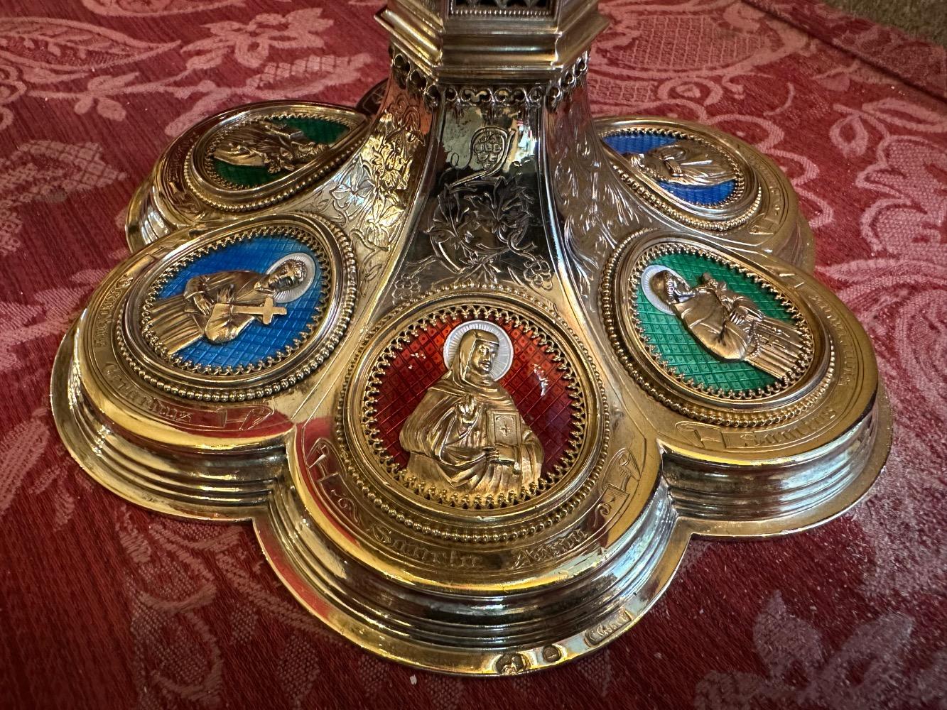1 Gothic - Style Chalice By : Silversmith Camille J.W. Esser Weert - Netherlands