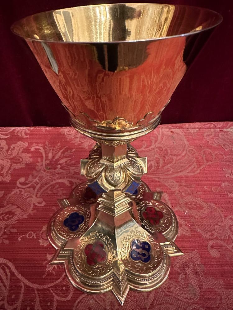 1 Gothic - Style Chalice With Case