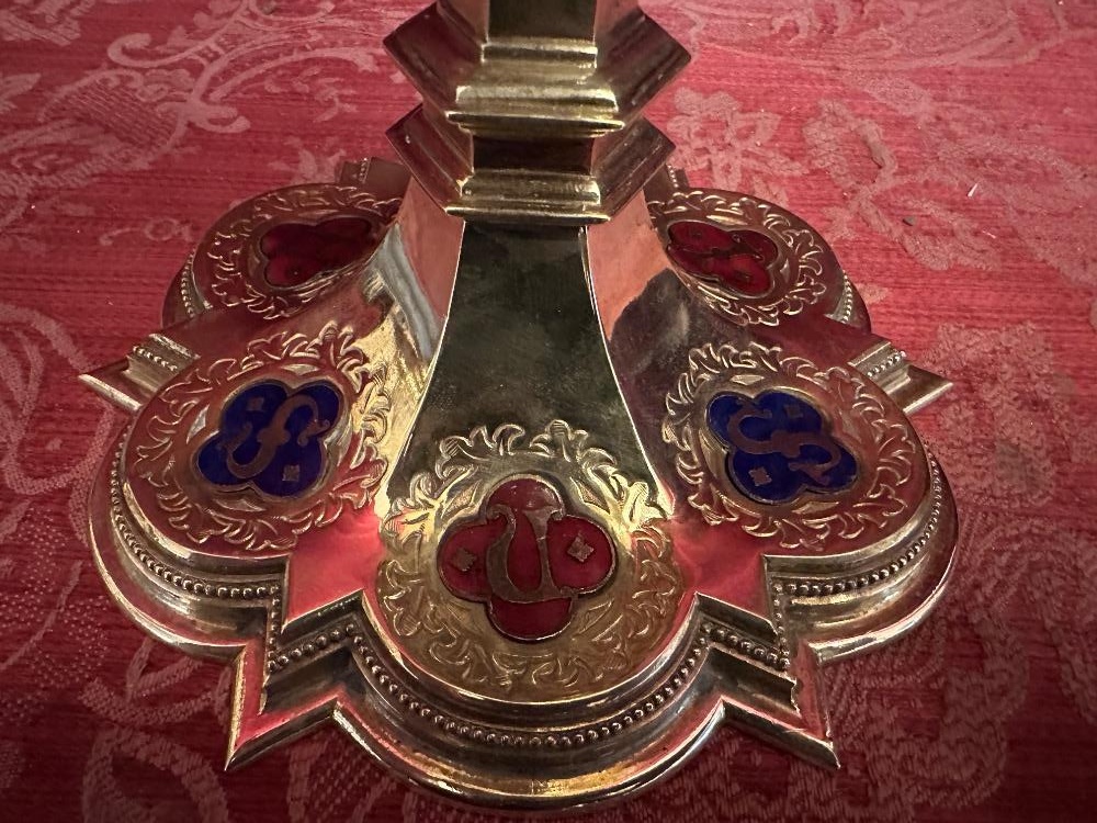 1 Gothic - Style Chalice With Case