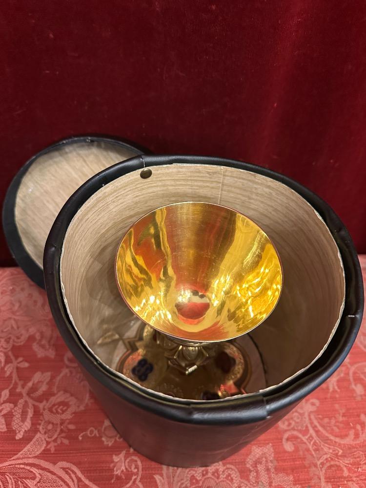 1 Gothic - Style Chalice With Case