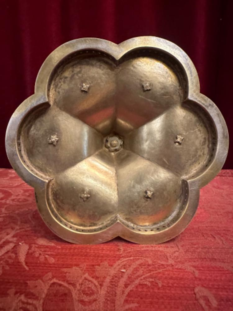 1 Gothic - Style Chalice With Original Paten