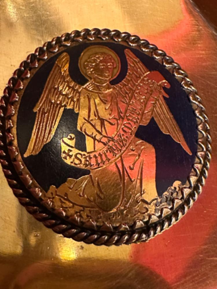 1 Gothic - Style Chalice With Original Paten