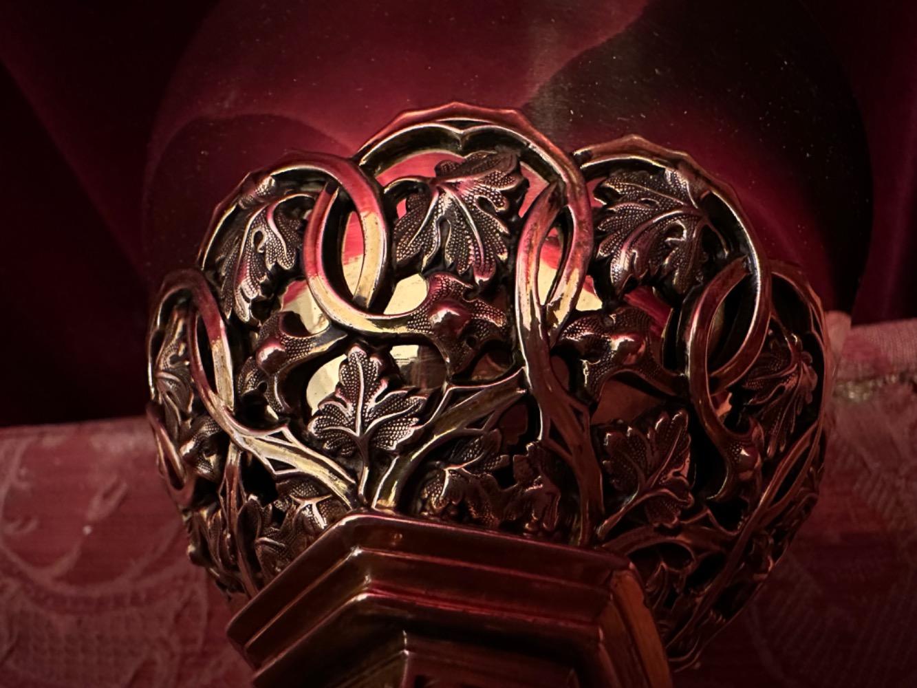 1 Gothic - Style Chalice With Original Paten