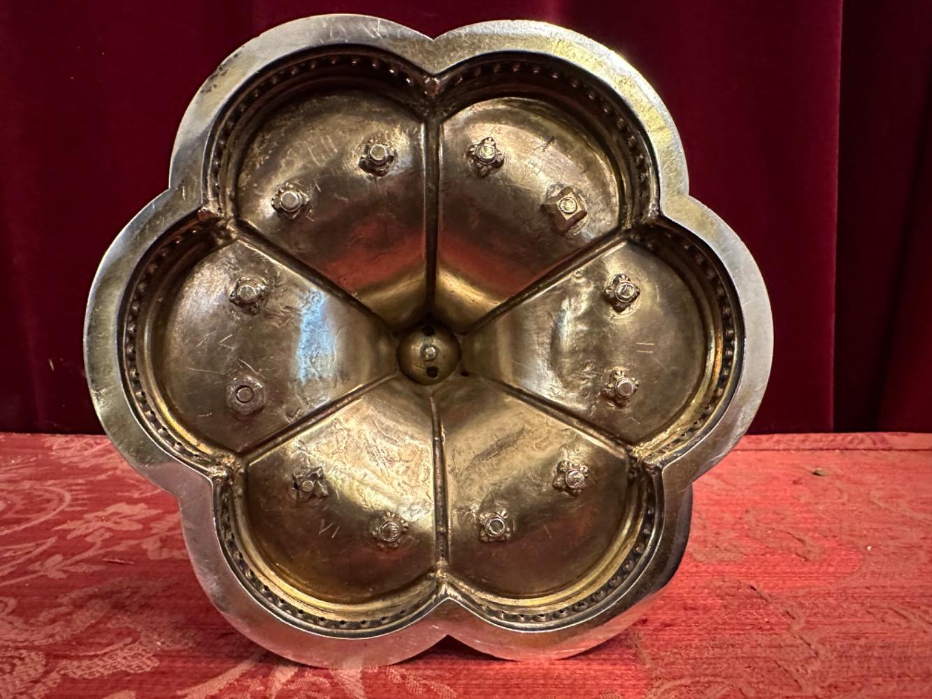 1 Gothic - Style Chalice With Original Paten