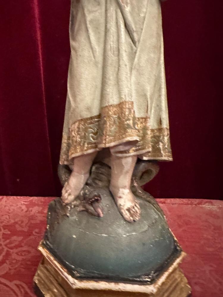 1 Gothic - Style Child Jesus Sculpture