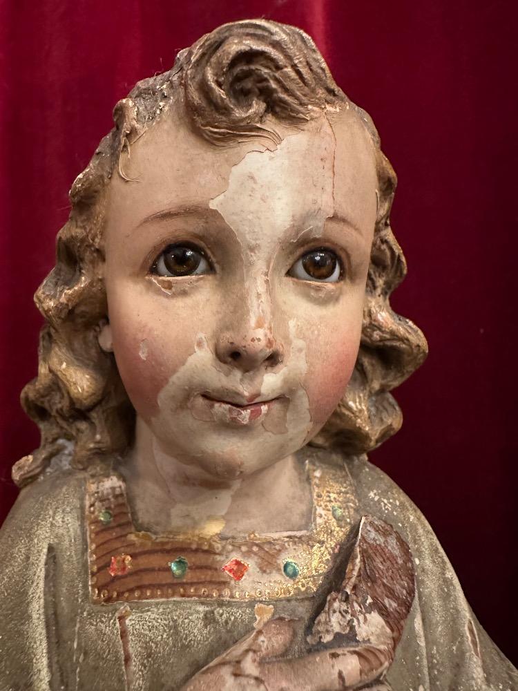 1 Gothic - Style Child Jesus Sculpture