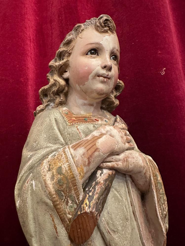 1 Gothic - Style Child Jesus Sculpture