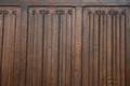 Choir Seat style Gothic - Style en Oak Wood , Belgium  19 th century