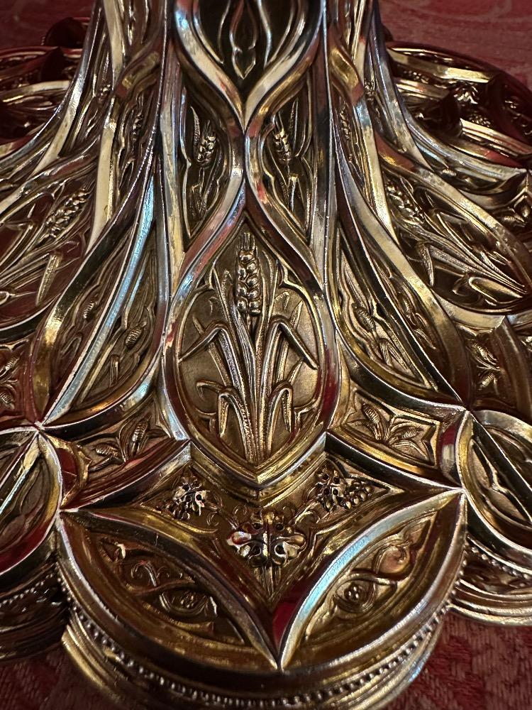 1 Gothic - Style Ciborium Weight: 1.15 Kgs !
