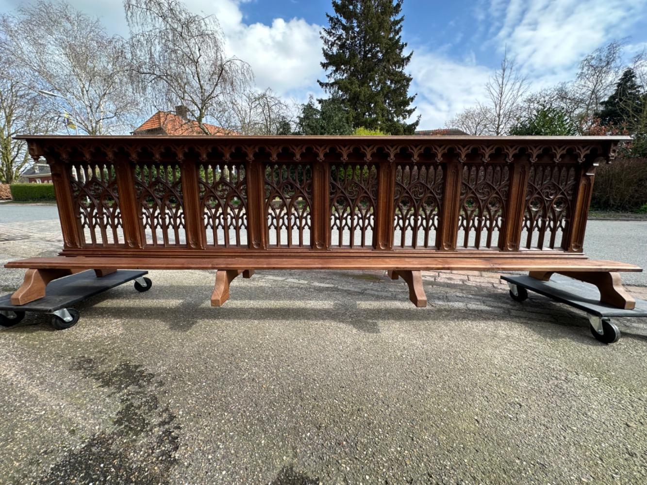 1 Gothic - Style Communion Rail