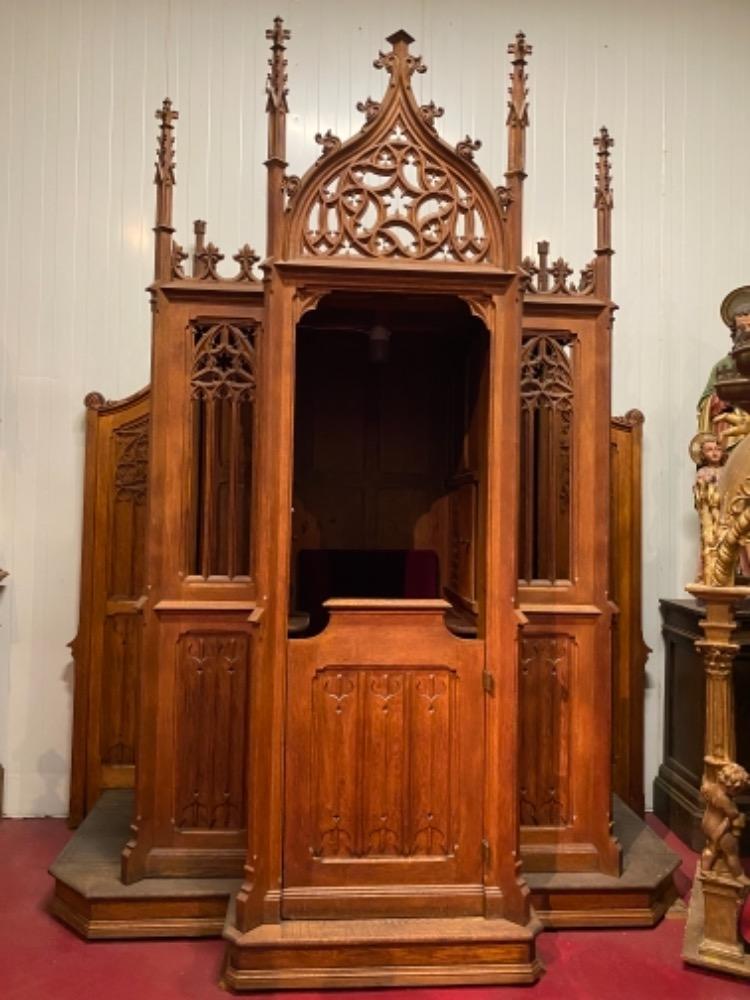1 Gothic - style Confessional