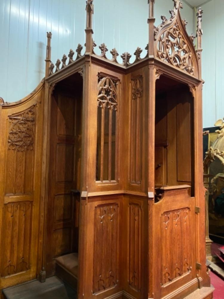 1 Gothic - style Confessional