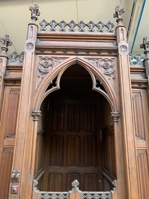 1 Gothic - style Confessional