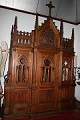 Confessional style Gothic - style en Oak wood, France 19th century