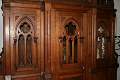 Confessional style Gothic - style en Oak wood, France 19th century