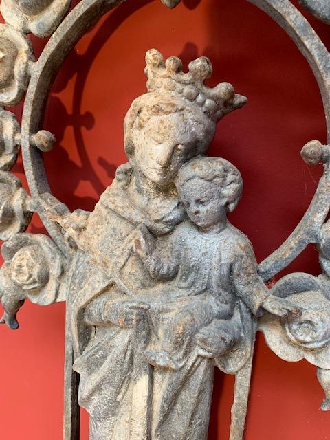 1 Gothic - style Cross From Graveyard