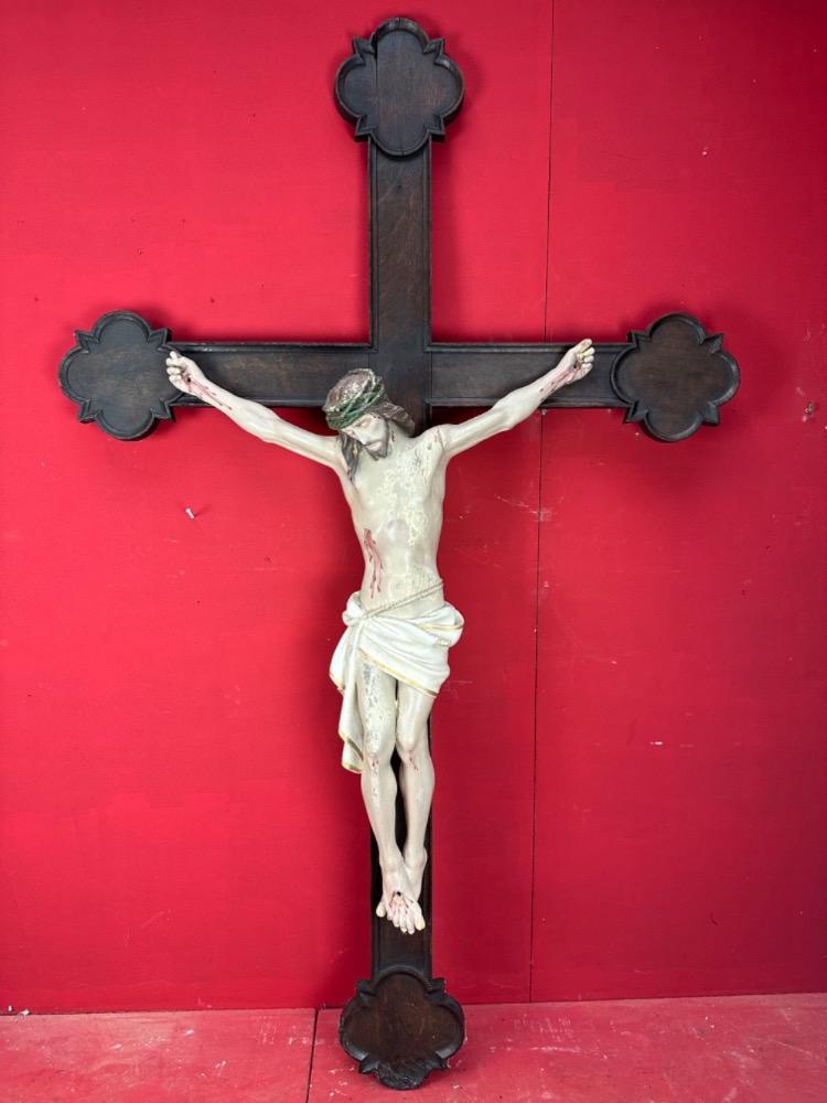 1 Gothic - Style Cross With Corpus Christi