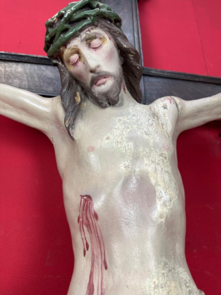 1 Gothic - Style Cross With Corpus Christi