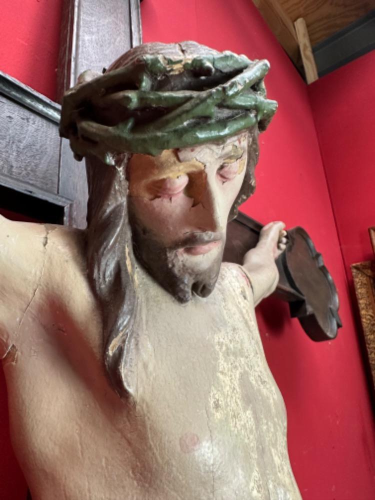 1 Gothic - Style Cross With Corpus Christi